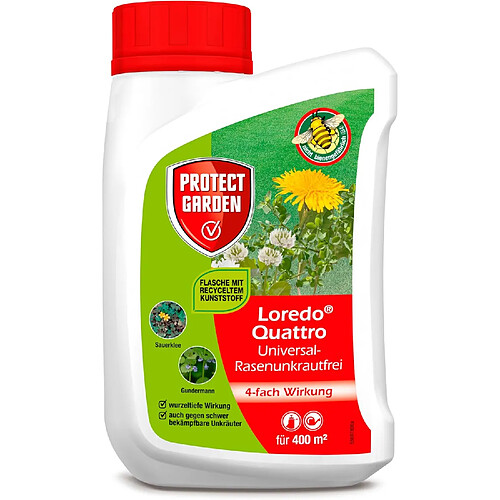 Désherbant pelouse gazon Concentré Protect Garden 400 ml