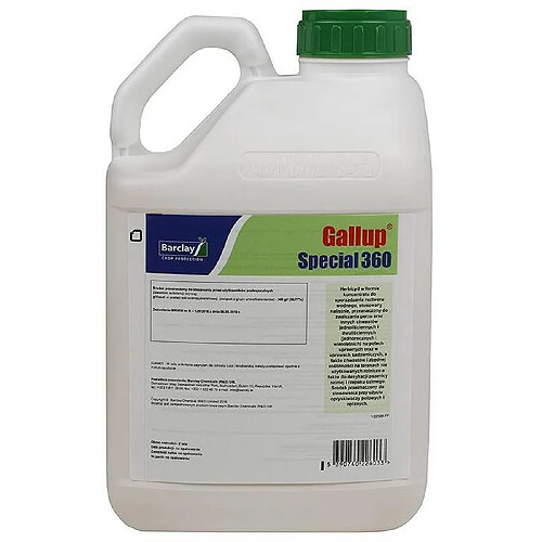 Barclay Herbicide pelouse jardin GALLUP Spécial 360 5L