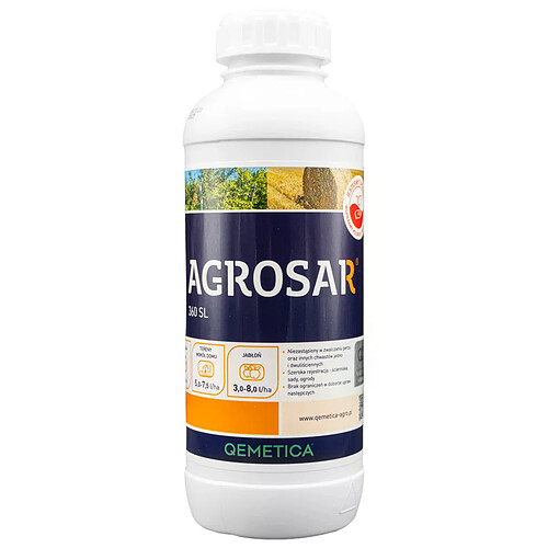 GARDEN Désherbant Concentré Total Jardin Gazon Agrosar 360 SL 1L