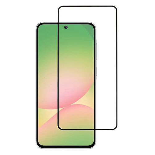 Htdmobiles Verre trempé incurvé intégral pour Samsung Galaxy A37 - 2 pièces - Noir