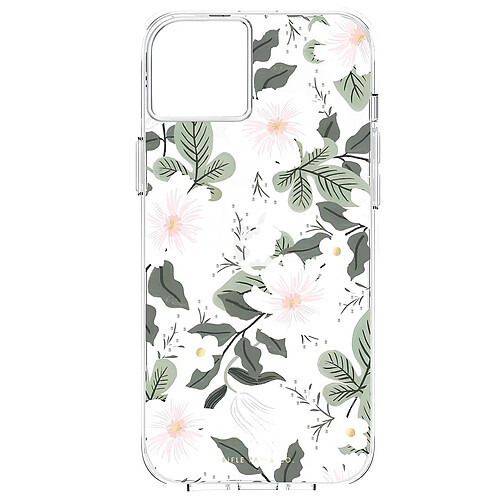 Rifle Paper Co. Rifle Paper Coque pour iPhone 14 Plus Antichocs avec Motif Floral Willow Transparent