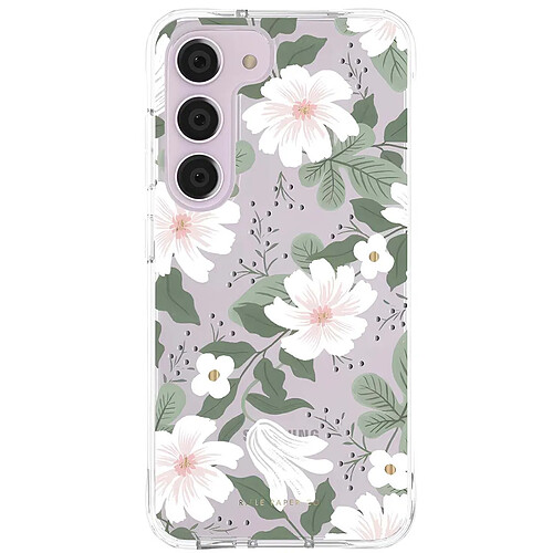 Rifle Paper Co. Rifle Paper Coque pour Galaxy S23 Antichocs avec Motif Floral Willow Vert