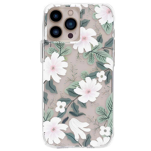 Rifle Paper Co. Rifle Paper Coque pour iPhone 13 Pro Antichocs avec Motif Floral Willow Vert