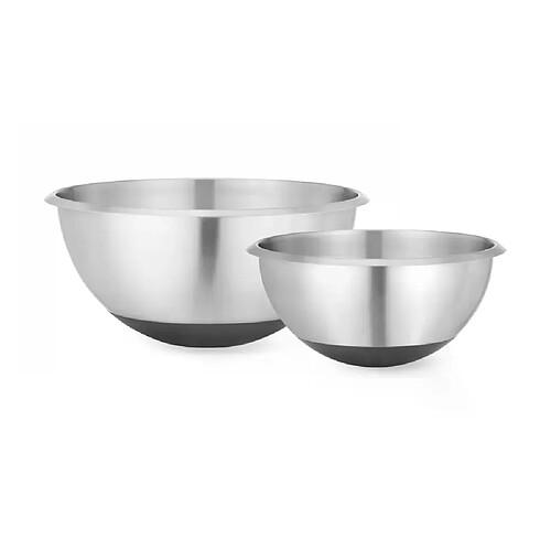 Bol à mélanger avec base en silicone, 3L, 265x(H)125mm - Hendi