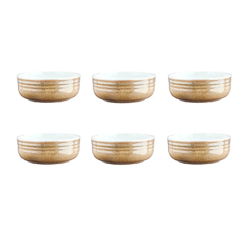 Bjorn Bol COSMOS Ø15,5cm - 6 pièces - Crème