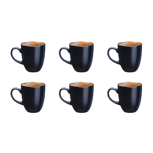 Bjorn Mug IRIS 40cl - 6 pièces - Marron sauvage
