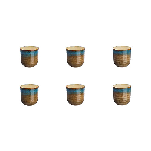 Bjorn Tasse ISLAND 15cl - 6 pièces - Terre et mer