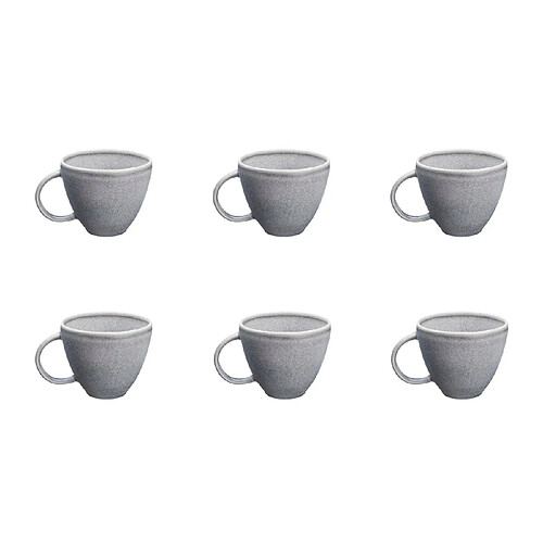 Bjorn Mug STONE 25cl - 6 pièces - Gris lune