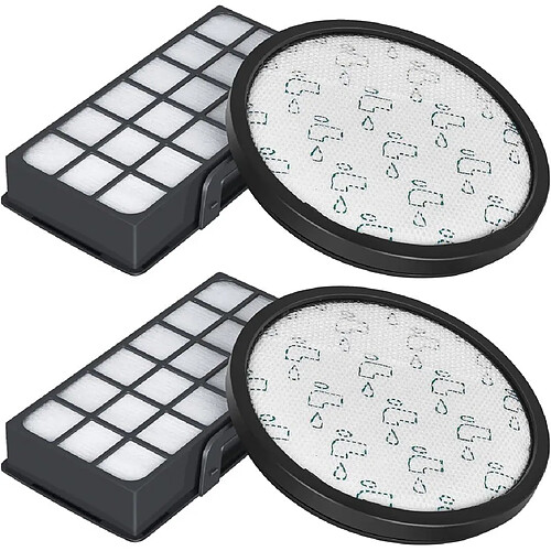 Lot de 2 filtres compatibles ROWENTA ZR006001