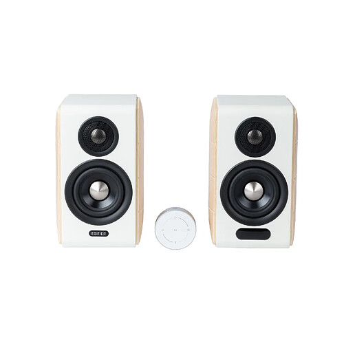 Edifier S880DB MKII Enceintes HiFi bibliothèque actives, 88W, Hi-Res, Sortie Sub, Blanc
