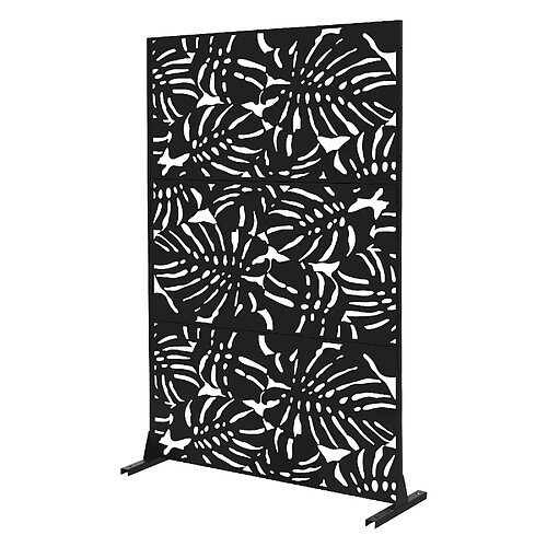 ML-Design Pare-vue métallique Roma 120x180 cm, en acier