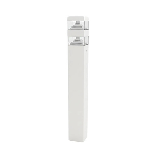 Lumihome Borne extérieure Pyramide 60cm Blanc