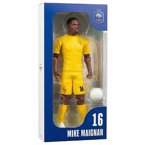 MEGABLEU FFF Mike Maignan Figurine articulée 20 cm Maillot jaune