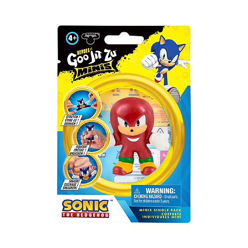Moose Toys Goo Jit Zu Sonic Mini figurine 6 cm Leclerc Codelec 731171065