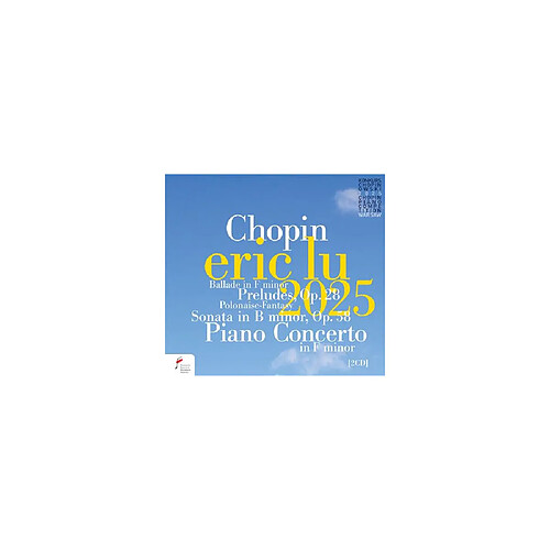 Socadisc Eric Lu Concours Chopin 2025 Album 2 CD Œuvres de Chopin