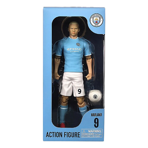 MEGABLEU MEBL678183 Figurine articulée Erling Haaland 20 cm Manchester City