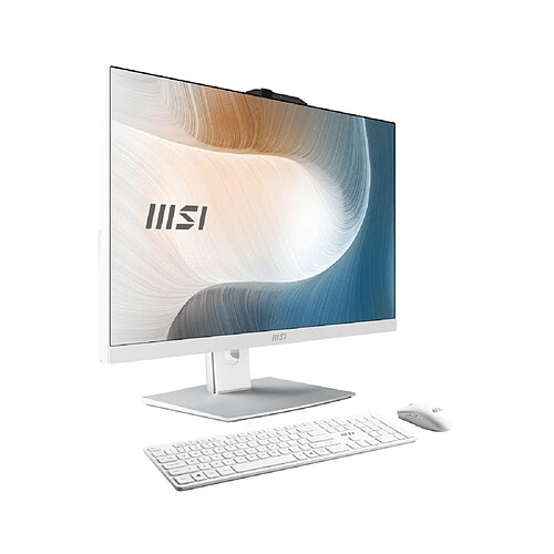 MSI Modern AM242P 1M-2097EU PC All-in-One 23,8" Full HD blanc
