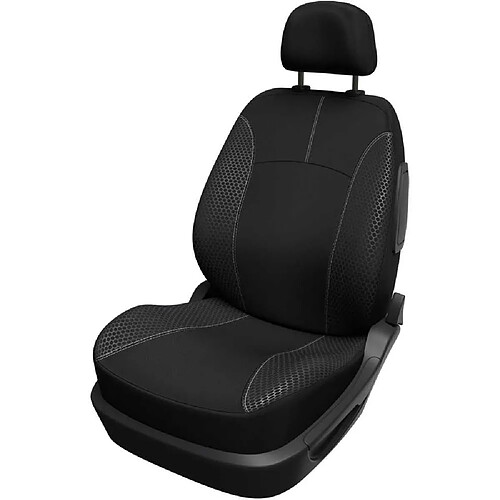 Xlc AAAQG37673 Housse siège universelle 3 pièces PU noire