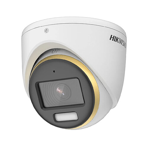 Hikvision Caméra de Sécurité IP Pro Turret 2MP 2,8 mm IP67 ColorVu