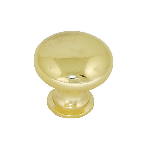 Cadap 00378/6S Bouton d'armoire 30 mm laiton satiné rond
