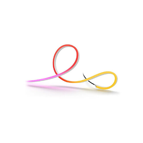 Philips Hue Bande LED néon extérieure 10 m multicolore Bluetooth/Zigbee IP44