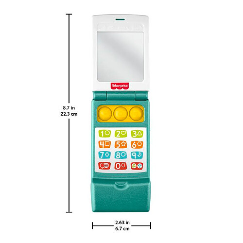 Fisher price jouet téléphone à clapet