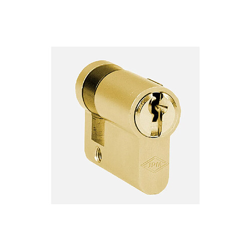 Cisa C2000 Demi cylindre 10x30 mm laiton poli 5 goupilles 0G304-02-0