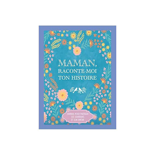 Journal mémoire Maman — partager souvenirs et amour 24,7×18,8 cm