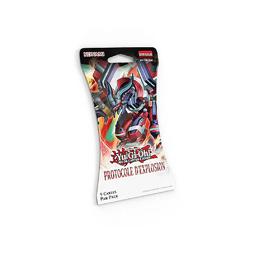 Konami Protocole d'Explosion Booster Yu-Gi-Oh! 1re Édition 9 cartes