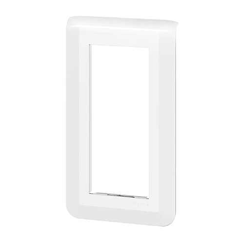 Legrand 078825 Enjoliveur Mosaic 5 modules vertical blanc brillant