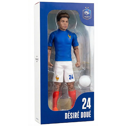 MEGABLEU Désiré Doué Figurine articulée 20 cm avec ballon France 24
