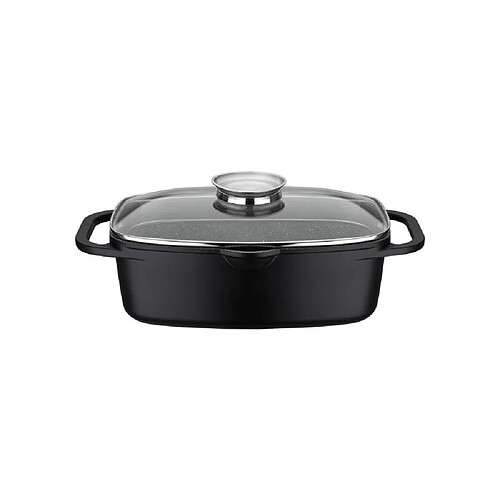 Gsw Gourmet Granit Cocotte Induction 6 L Couvercle AROMA