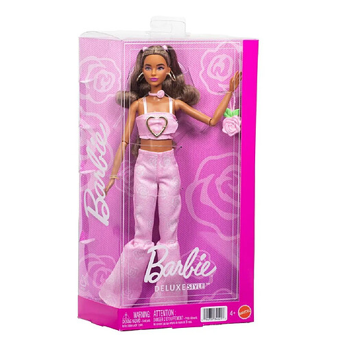 Barbie ? Poupée Deluxe Style ? Mode Glamour ? Rose