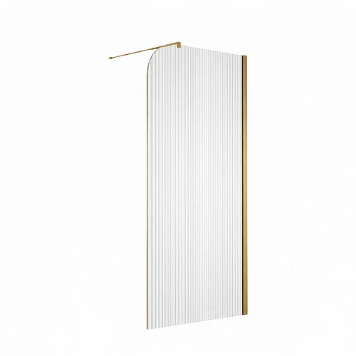 Otitec Paroi de douche italienne Lucia - 100 x 195 cm - Droite