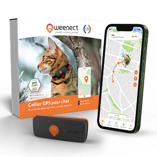 Weenect XS Cats Black