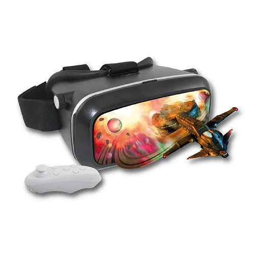 Lunettes réalité virtuelle 3D avec joystick Bluetooth INOVALLEY