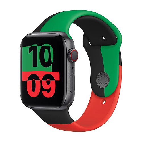 Bracelet Sport pour Apple Watch | 38/40/41/42 mm - Taille M/L - Black Unity
