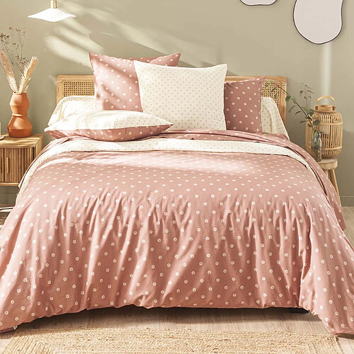 Origin Housse de couette en Bambou - 200 x 200 cm - Rose blush