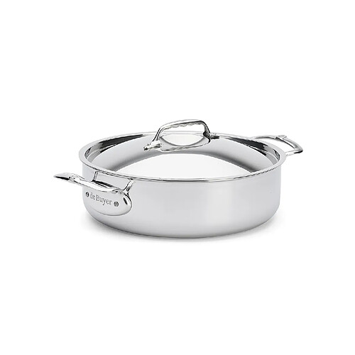 Sauteuse 28cm inox avec couvercle - 3741.28 - Affinity - DE BUYER