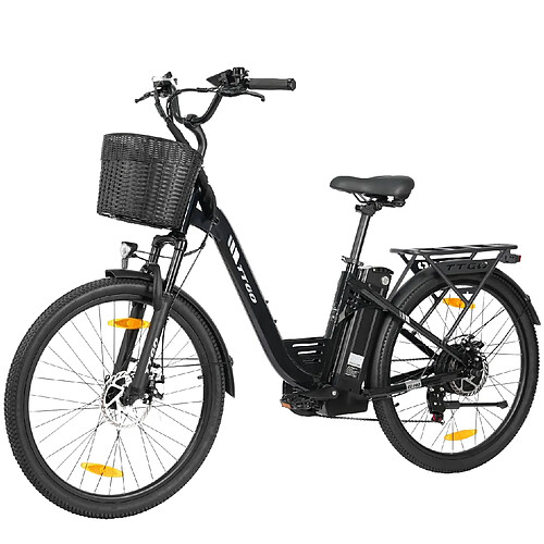 Vélo électrique de ville - TTGO C2 Pro - Autonomie 120 km - Batterie 36V18Ah - Moteur 250W