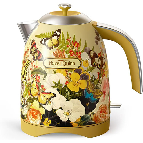 Vendos85 Bouilloire 1,7?L inox imprimé floral 2200?W