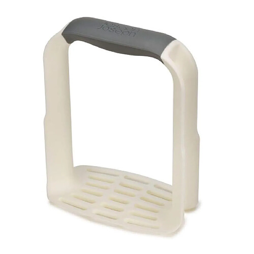 Presse-purée Joseph Joseph Easy Mash blanc, ergonomique, idéal pour la purée.