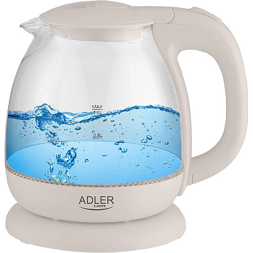 Bouilloire électrique Adler 1?L avec LED
