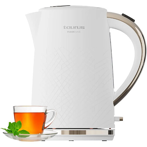Taurus Bouilloire électrique 1,7 L blanche – 2200 W