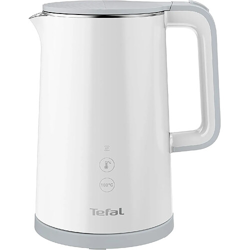 Tefal Bouilloire électrique 1,5 L blanche avec contrôle température
