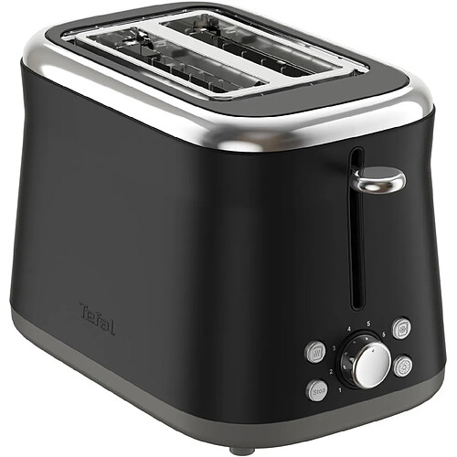 Tefal Grille-pain Noir Rétro 2 Fentes 850W