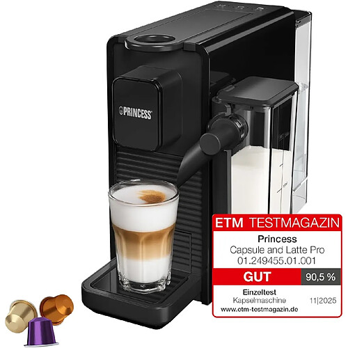 Princess Machine à espresso 20 Bars 1400 W
