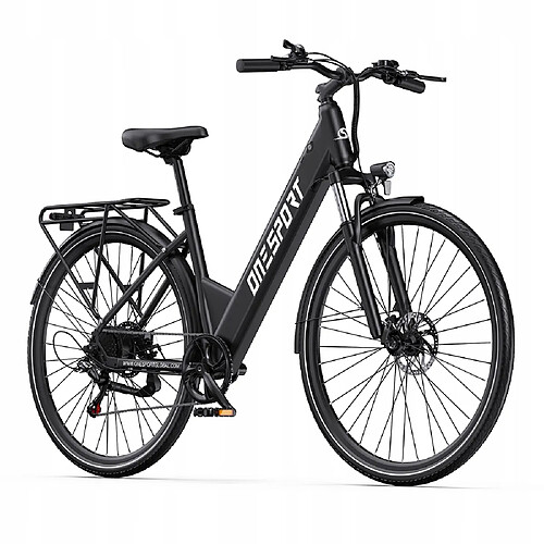 Vélo électrique ONESPORT OT12, batterie 36V 13Ah, Autonomie 65km, Shimano 7 V,Moteur 250W