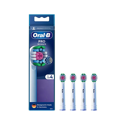 Têtes de Brosse à Dents Oral-B Sonic Pro 3D (4 Unités)