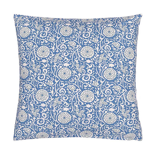 Designers Guild Taie d'oreiller imprimée en percale de coton, SHAQUI PORCELAIN